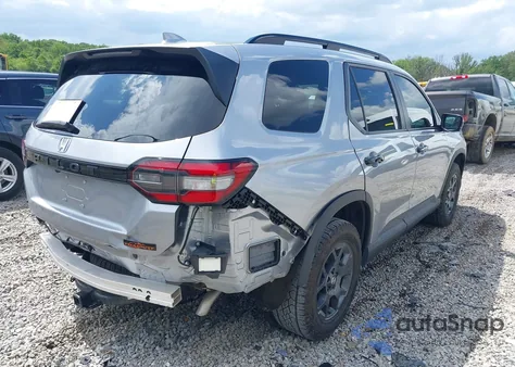 2025 Honda Pilot Trailsport из США, поврежденный, VIN 5FNYG1H65SB067386